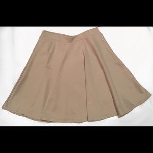Mocha Scuba Skater Skirt